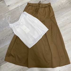MUJI Tuck Skirt